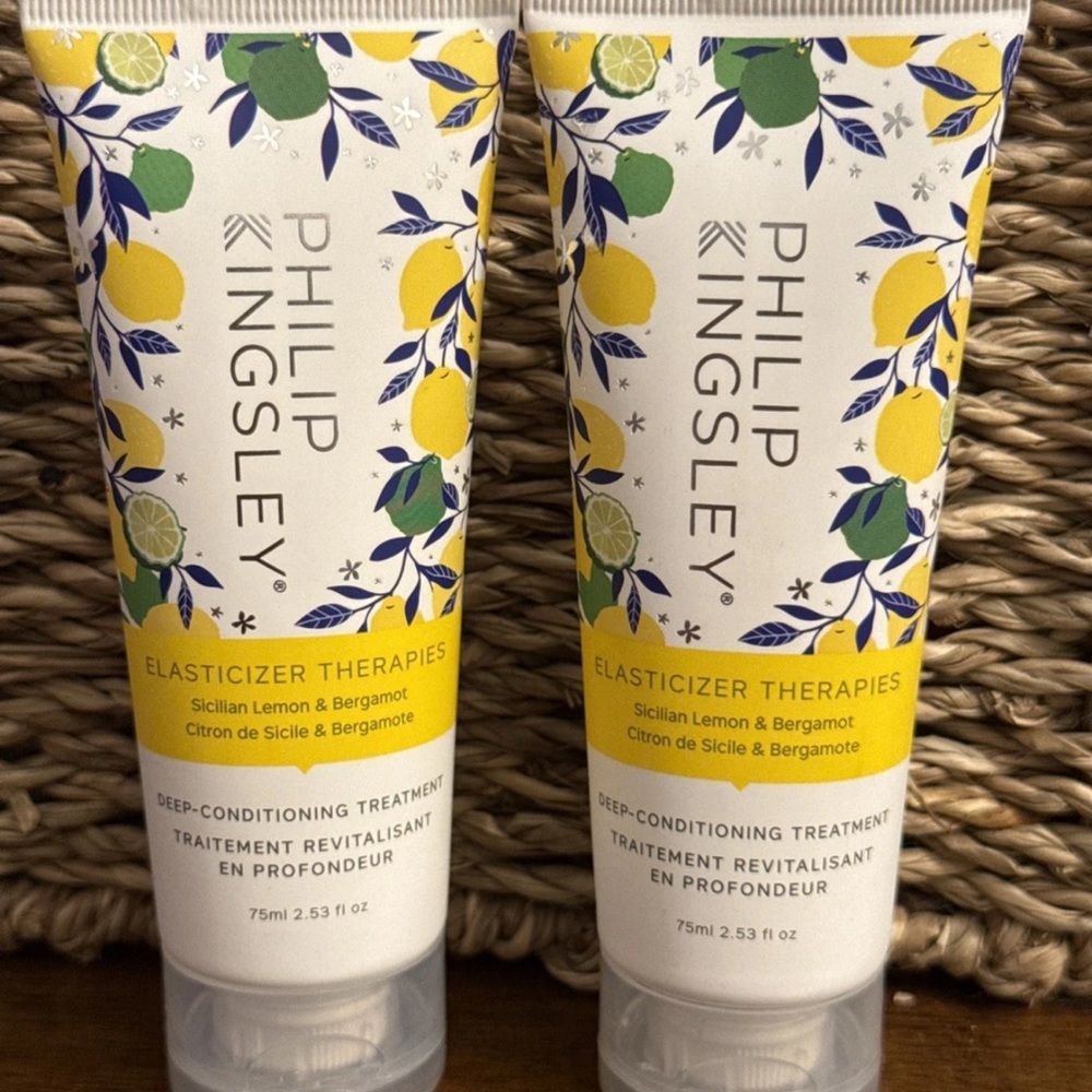 Set of 2 Philip Kingsley Elasticizer Therapies  in Sicilian Lemon & Bergamot